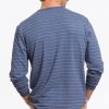 Double Knit Henley - Navy and White Stripe - Image 3