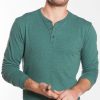 Double Knit Henley - Pineneedle - Image 4