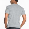 Chest Logo Graphic Tee - Heather Grey - Image 3