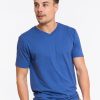 Signature V-neck Tee - Surfer Blue - Image 3