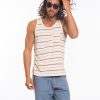 Beach Boys Pocket Tank - Natural Multistripe - Image 4