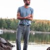 Denim Terry Jogger Pants - Image 4