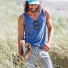 Overdyed Tank - Indigo Stripe - Image 4