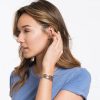 Soko Delicate Bangle Set in Silver - Image 2