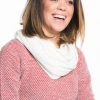 Double Knit Scarf - Cream - Image 2