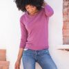 Double Knit Raglan - Raspberry - Image 3