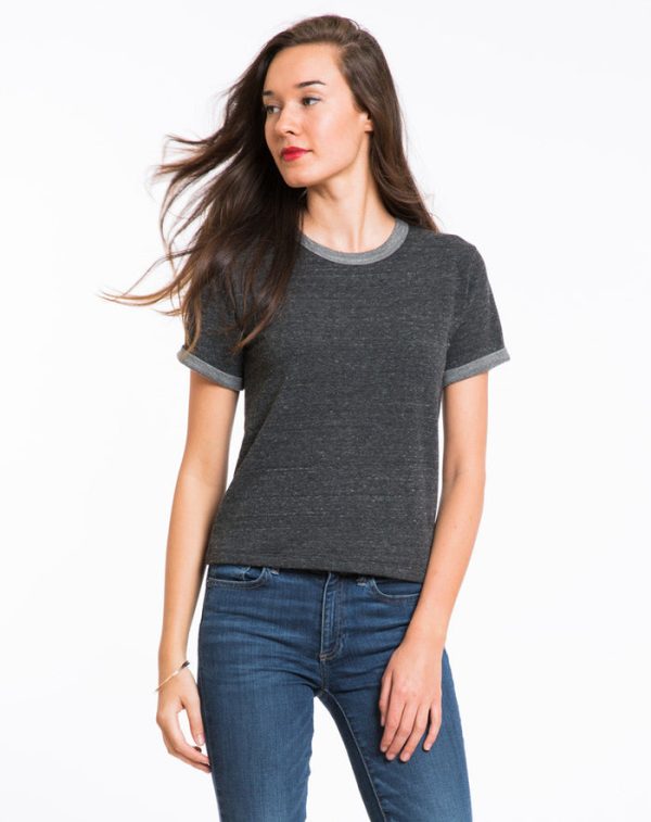 Shortsleeve Nina Sweatshirt - Charcoal