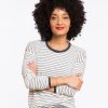 BEA STRIPED LONGSLEEVE CREW - Image 2