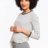 BEA STRIPED LONGSLEEVE CREW - Image 3