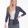 Open Cardigan - Navy - Image 2