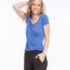 Slub U-neck - Cobalt - Image 4