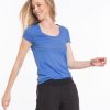 Slub U-neck - Cobalt - Image 2