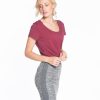 Slub U-neck - Tibetan Red - Image 2