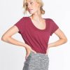 Slub U-neck - Tibetan Red - Image 3