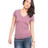 Slub V-Neck - Grape Shake - Image 2