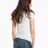 Slub V-neck - Grey Dawn - Image 3