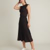 Penny Pleated Top in Black Rainbow Lurex - Image 5