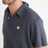 Pique Polo - Navy - Image 4