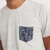 Signature Pocket Tee in Ash Heather - Image 4
