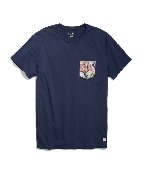 Signature Pocket Tee in India Ink