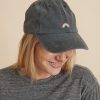 Rainbow Baseball Hat in Black - Image 2