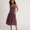 Selene Smocked Tiered Maxi Dress in Geo Floral Print - Image 6