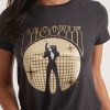 Respun Graphic Classic Crew in Faded Black - Image 2