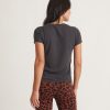 Respun Graphic Classic Crew in Faded Black - Image 4