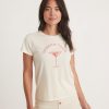 Respun Graphic Classic Crew in Natural - Image 3