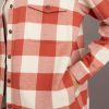 Riley Overshirt in Rust/Cream - Image 3
