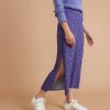 Ryan Midi Slip Skirt in Blue Celestial Print - Image 2
