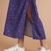 Ryan Midi Slip Skirt in Blue Celestial Print - Image 3