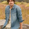 Long Sleeve Classic Denim Shirt - Image 2