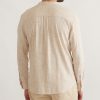 Banded Collar Stretch Selvage Shirt - Image 6