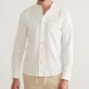 Banded Collar Stretch Selvage Shirt - Image 4