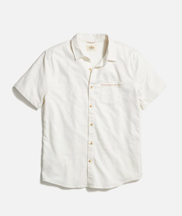 Stretch Selvage Short Sleeve Shirt