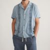 Stretch Selvage Embroidered Resort Shirt - Image 4