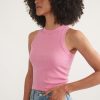 Lexi Rib Sun-In High Neck Crop Tank - Image 3