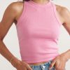 Lexi Rib Sun-In High Neck Crop Tank - Image 2