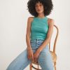 Lexi Rib Sun-In High Neck Crop Tank - Image 5