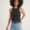 Lexi Rib Sun-In High Neck Crop Tank - Image 5