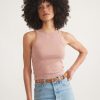 Lexi Rib Sun-In High Neck Crop Tank - Image 3