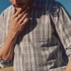 Lightweight Plaid Corduroy Shirt - Image 4