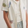 Stretch Selvage Embroidered Resort Shirt - Image 4