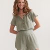Bella Double Cloth Romper - Image 3