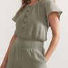 Bella Double Cloth Romper - Image 2