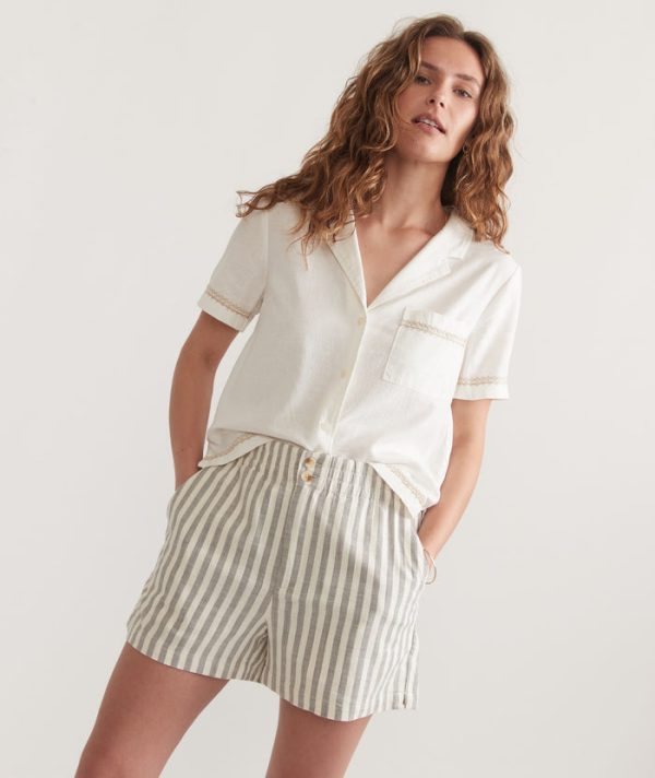 Elle Stretch Selvage Short