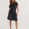 Esme Slub Mini Dress - Image 5