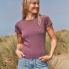 Lexi Rib Sun-In Crew Tee - Image 7