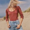 Lexi Rib Sun-In Scoop Tee - Image 2